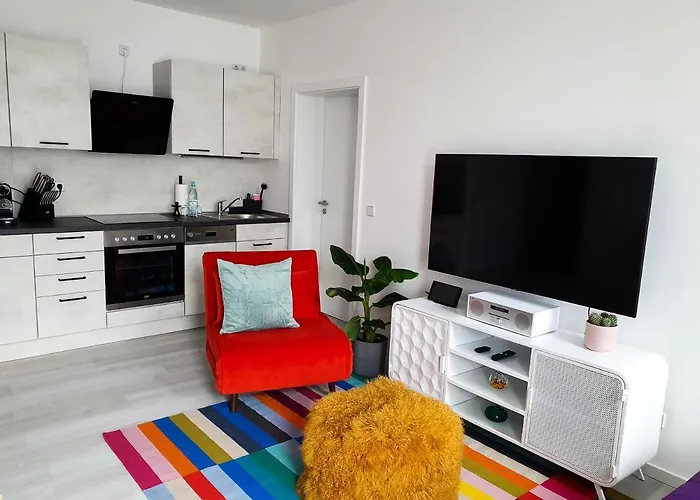 PB Ferienwohnungen - FeWo 6 - Stilvoll eingerichtetes Apartment im Herzen Senftenbergs